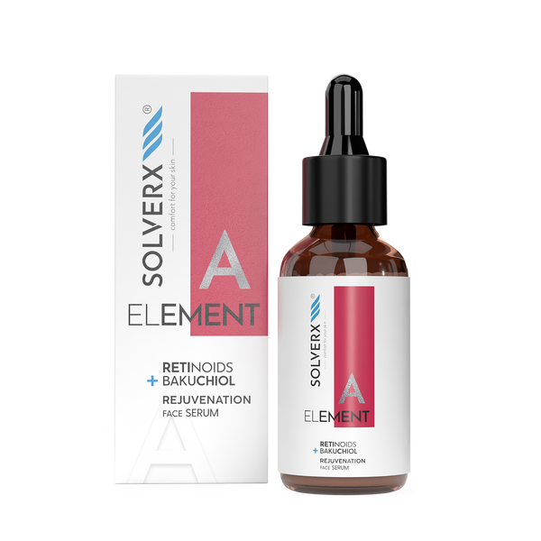Омолаживающая сыворотка для лица, 30 мл Solverx Element a 
Омолаживающая сыворотка для лица, 30 мл Solverx Element a