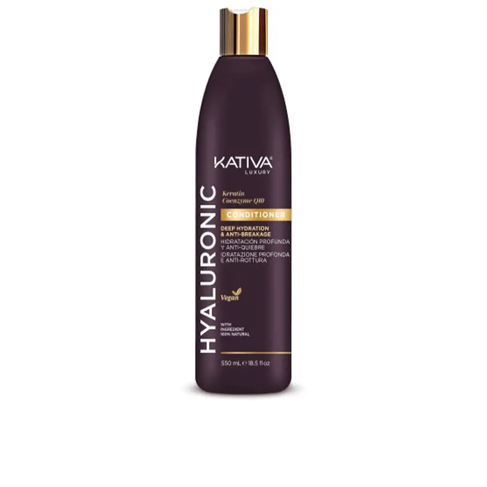 Кондиционер для волос Hyaluronic keratin & coenzyme q10 conditioner Kativa, 550 мл.
Кондиционер для волос Hyaluronic keratin & coenzyme q10 conditioner Kativa, 550 мл.