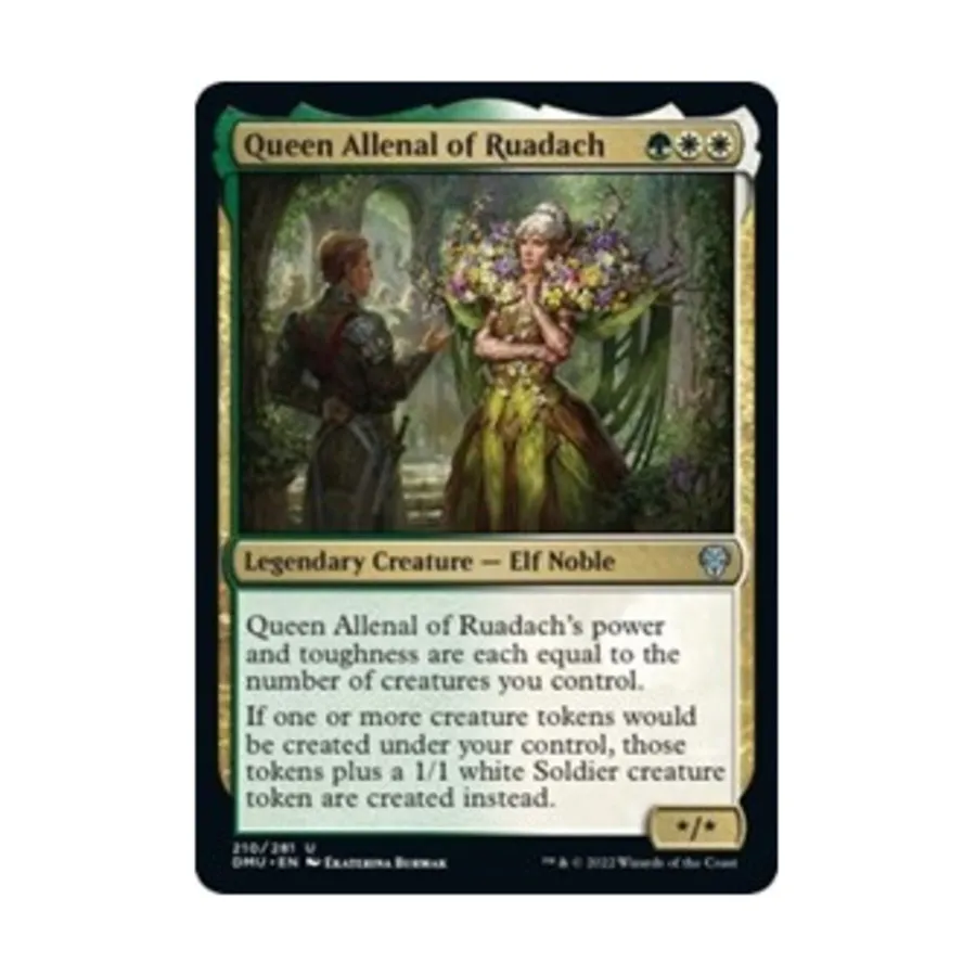 CCG Королева Алленаль Руадахская (U), MTG - Dominaria United
CCG Королева Алленаль Руадахская (U), MTG - Dominaria United