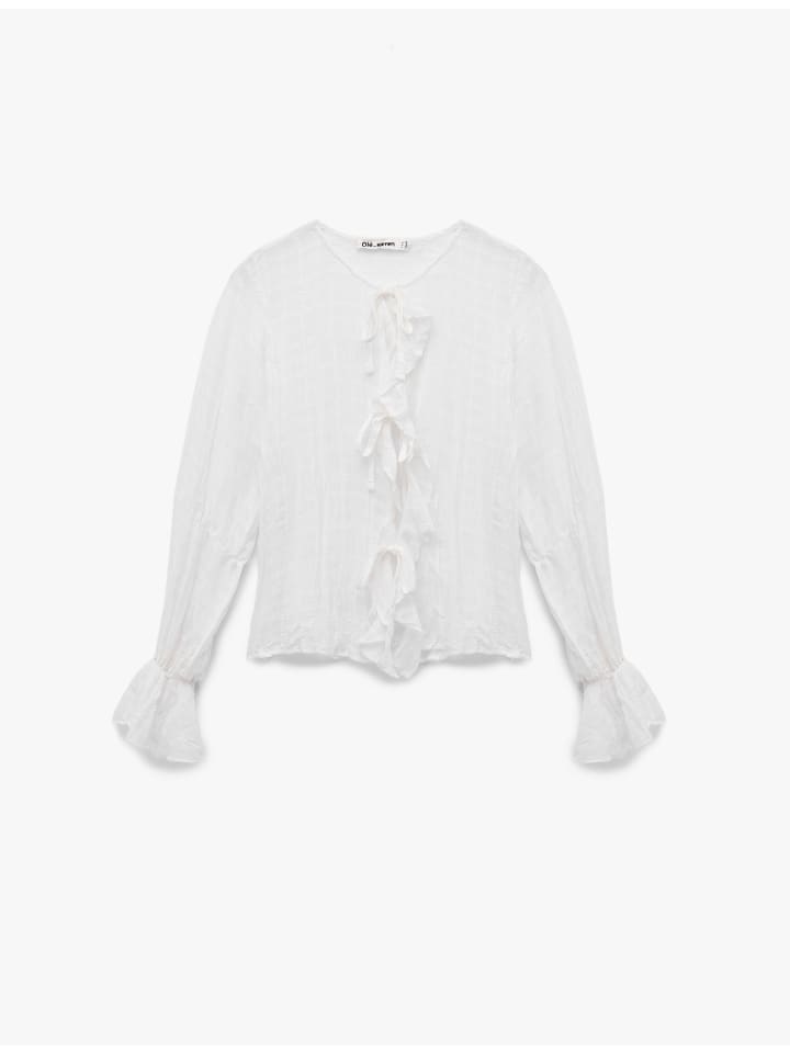 Блузка LS белого цвета KOTON
Блузка LS белого цвета KOTON