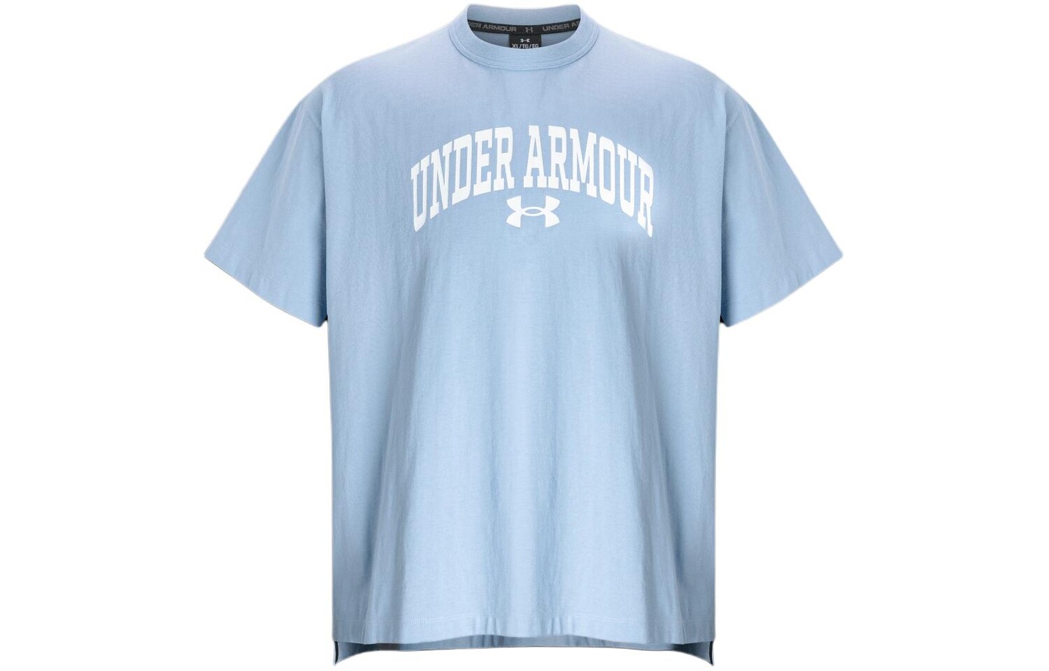 Футболка унисекс светло-голубая/фиолетовая Under Armour, голубой/фиолетовый 
Футболка унисекс светло-голубая/фиолетовая Under Armour, голубой/фиолетовый