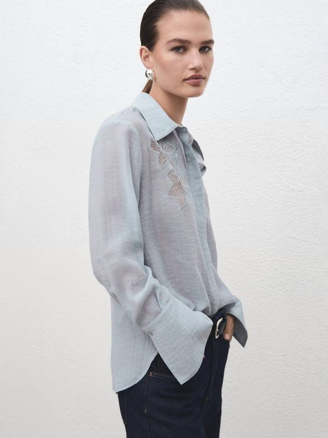 Вышитая рубашка Miranda Mango, Blue
Вышитая рубашка Miranda Mango, Blue