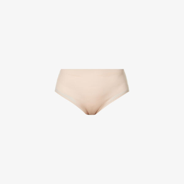Трусики Pure Light из эластичной ткани с высокой посадкой Chantelle, бежевый