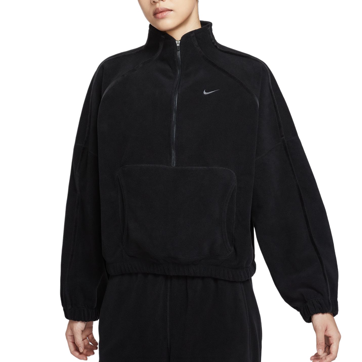 Therma FIT FW25 One Swoosh Sweatshirt Women's Nike, черный/серый
Therma FIT FW25 One Swoosh Sweatshirt Women's Nike, черный/серый