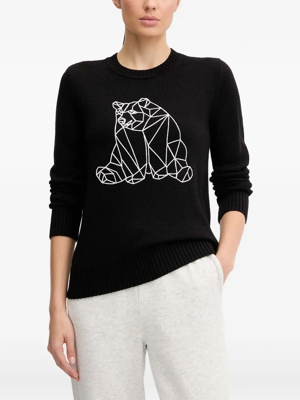 Свитер из шерстяной смеси Ea7 Emporio Armani, черный
Свитер из шерстяной смеси Ea7 Emporio Armani, черный