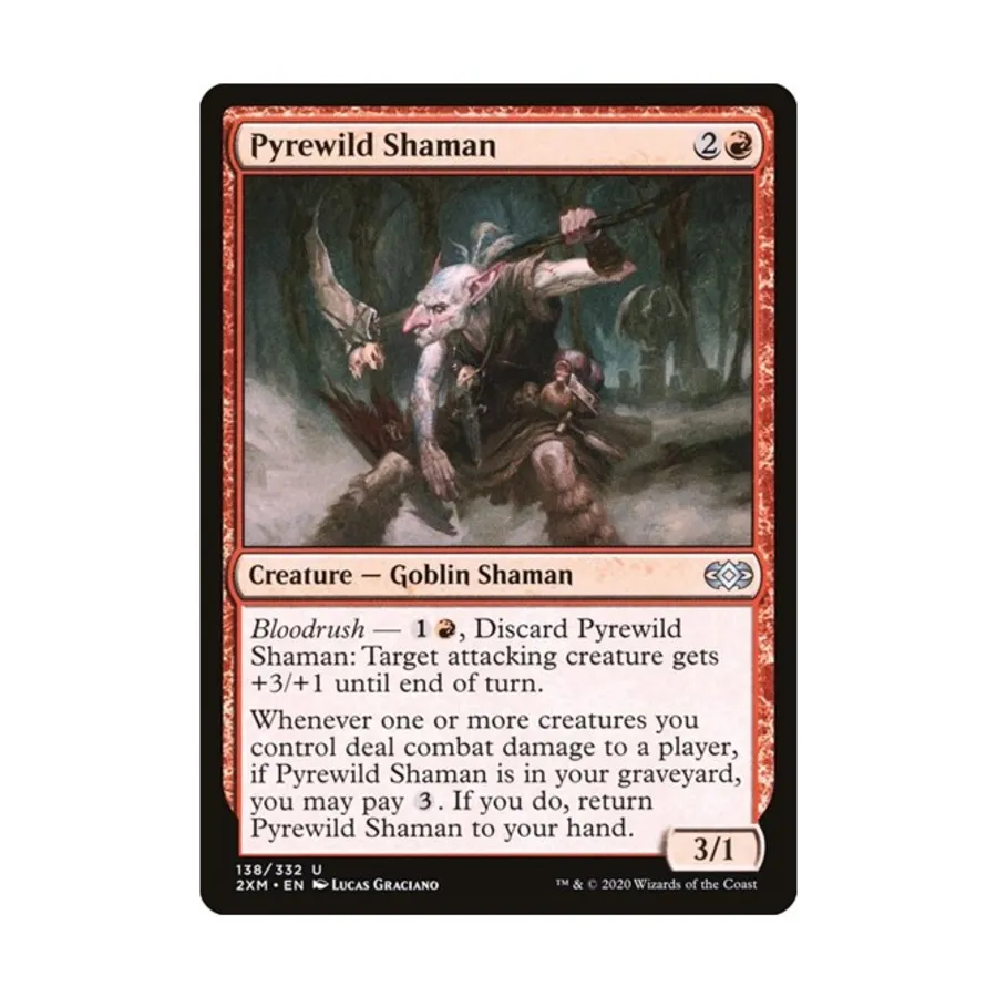 CCG Шаман Огненной Пустоши (U), MTG - Double Masters
CCG Шаман Огненной Пустоши (U), MTG - Double Masters