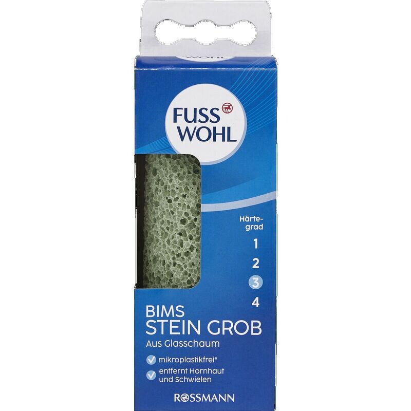 Пемза грубая FUSSWOHL, 1 шт.
Пемза грубая FUSSWOHL, 1 шт.