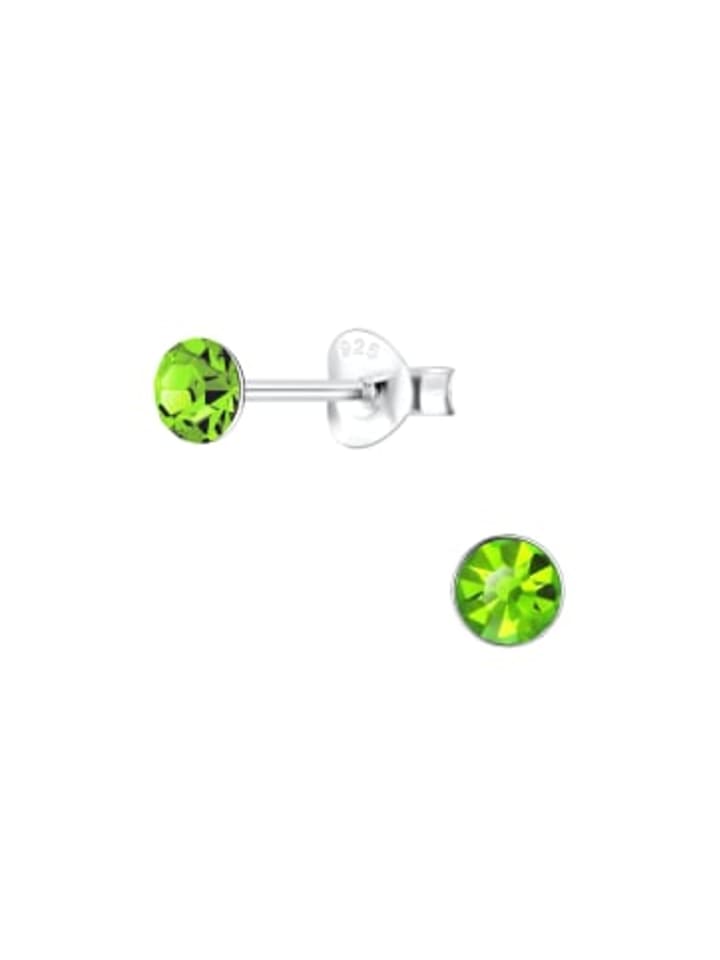 Серьги-гвоздики с кристаллами, перидот 4 мм Alexander York
Серьги-гвоздики с кристаллами, перидот 4 мм Alexander York