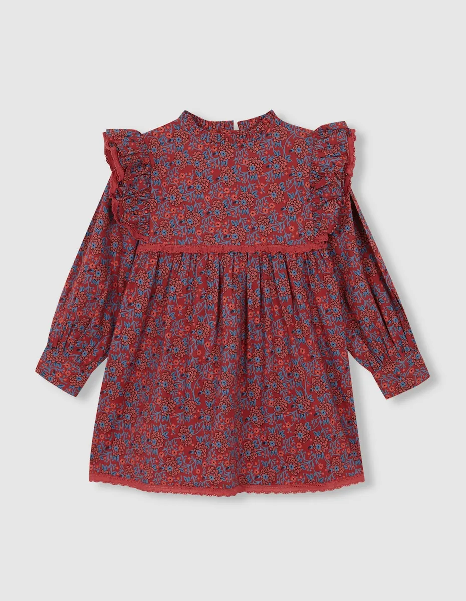Детское платье с принтом Gocco, гранатовый
Детское платье с принтом Gocco, гранатовый