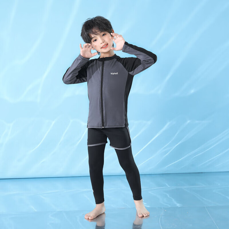 Купальник Shark Bart для мальчиков, купальник с длинными рукавами, быстросохнущий костюм для серфинга для родителей и детей, серый комплект из трех предметов для мальчиков, L-4XL SBART
Купальник Shark Bart для мальчиков, купальник с длинными рукавами, быстросохнущий костюм для серфинга для родителей и детей, серый комплект из трех предметов для мальчиков, L-4XL SBART