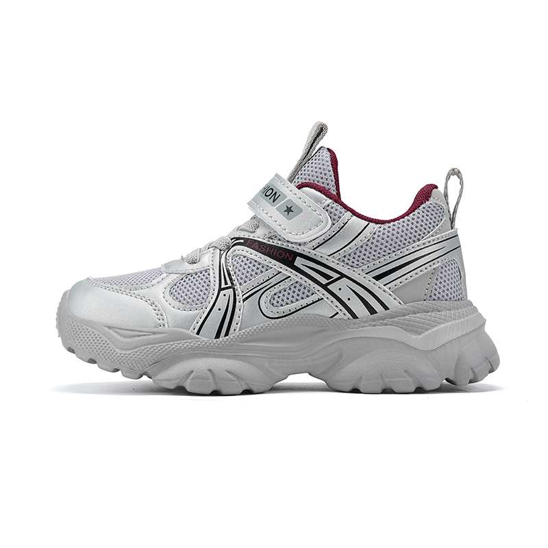 Удобные модные детские кроссовки Fall Comfortable Dual Network с низким верхом унисекс SUPEREDGE, серый/красный 
Удобные модные детские кроссовки Fall Comfortable Dual Network с низким верхом унисекс SUPEREDGE, серый/красный