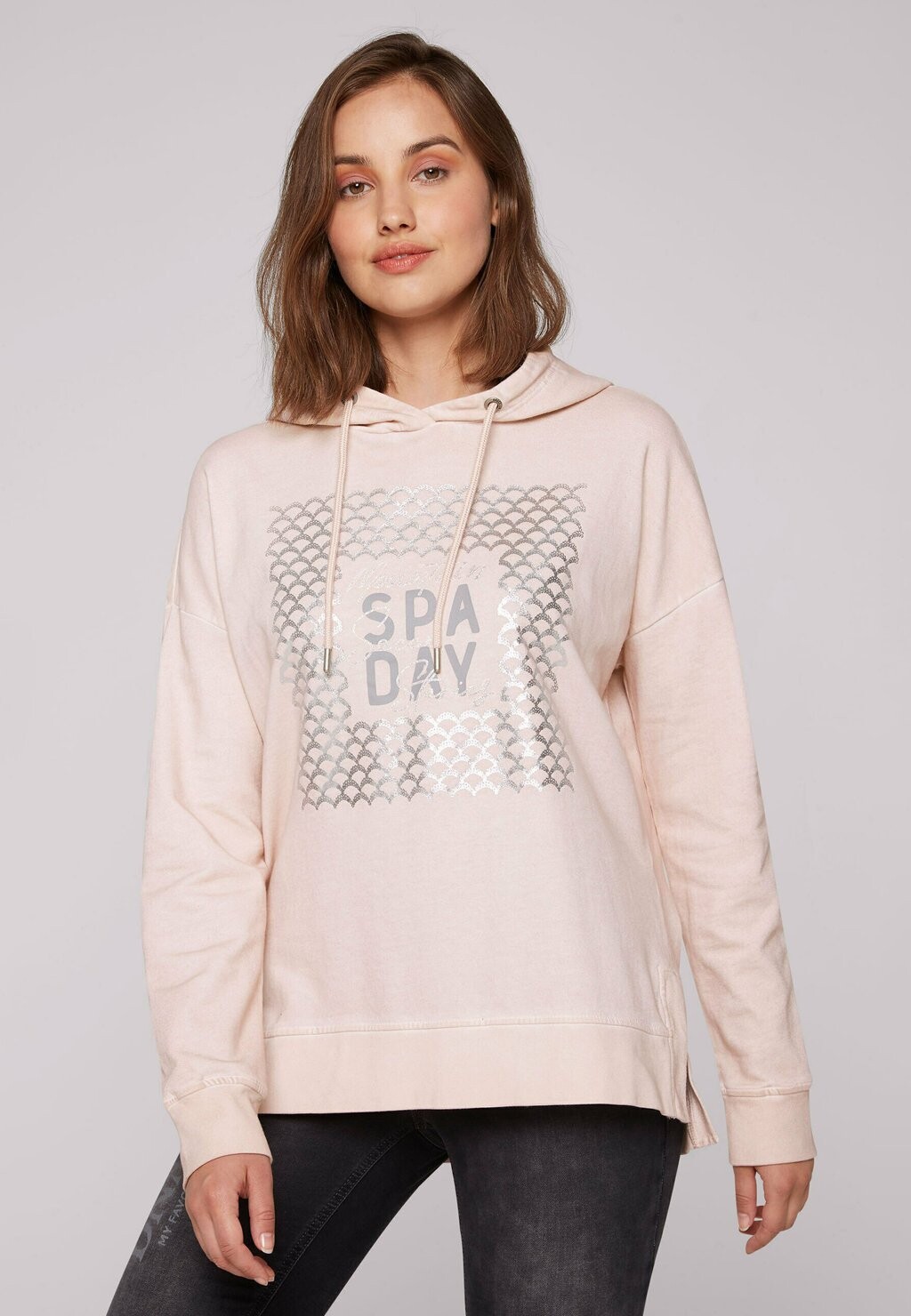 Толстовка с капюшоном OIL DYED MIT ARTWORK Soccx, светло-розовый
Толстовка с капюшоном OIL DYED MIT ARTWORK Soccx, светло-розовый