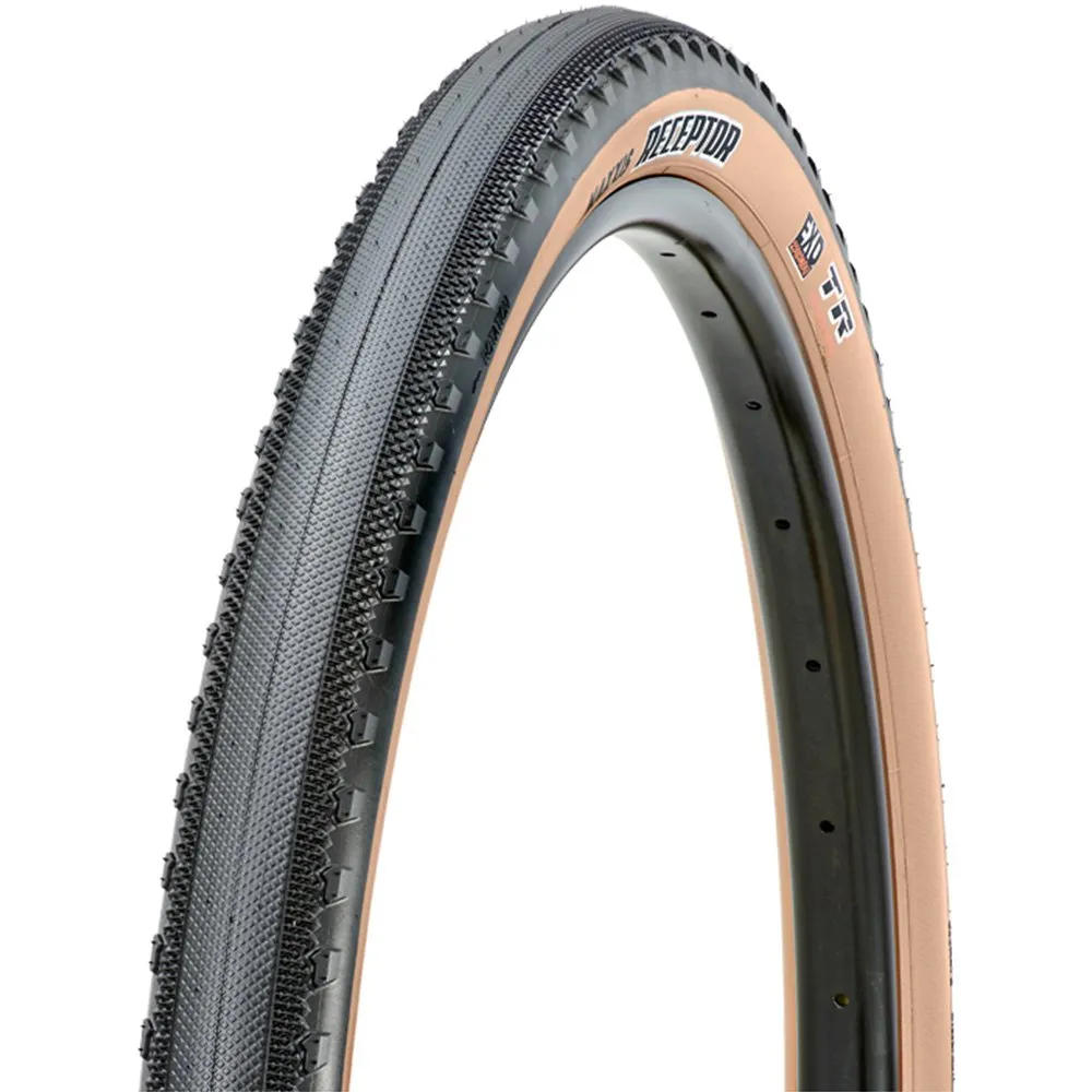 Гравийная шина Maxxis Receptor EXO/TR/TanWall 120 TPI Tubeless 700C x 40, коричневый
Гравийная шина Maxxis Receptor EXO/TR/TanWall 120 TPI Tubeless 700C x 40, коричневый
