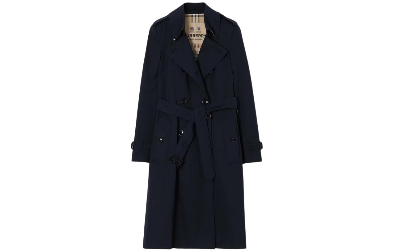 Челси Heritage двубортный тренч Burberry, coal синий
Челси Heritage двубортный тренч Burberry, coal синий