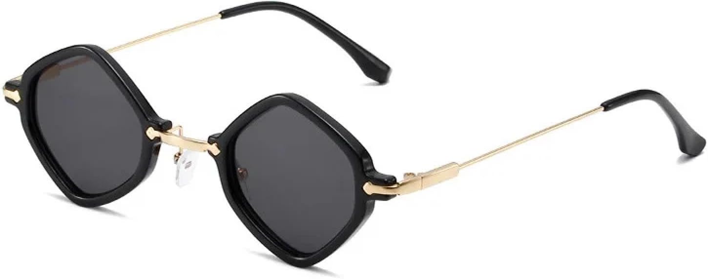 Солнцезащитные очки неправильной формы для женщин, маленькая оправа, модные очки для мужчин, защита от УФ-излучения UV400, для вождения и путешествий TVTBBVV, Black-black
Солнцезащитные очки неправильной формы для женщин, маленькая оправа, модные очки для мужчин, защита от УФ-излучения UV400, для вождения и путешествий TVTBBVV, Black-black