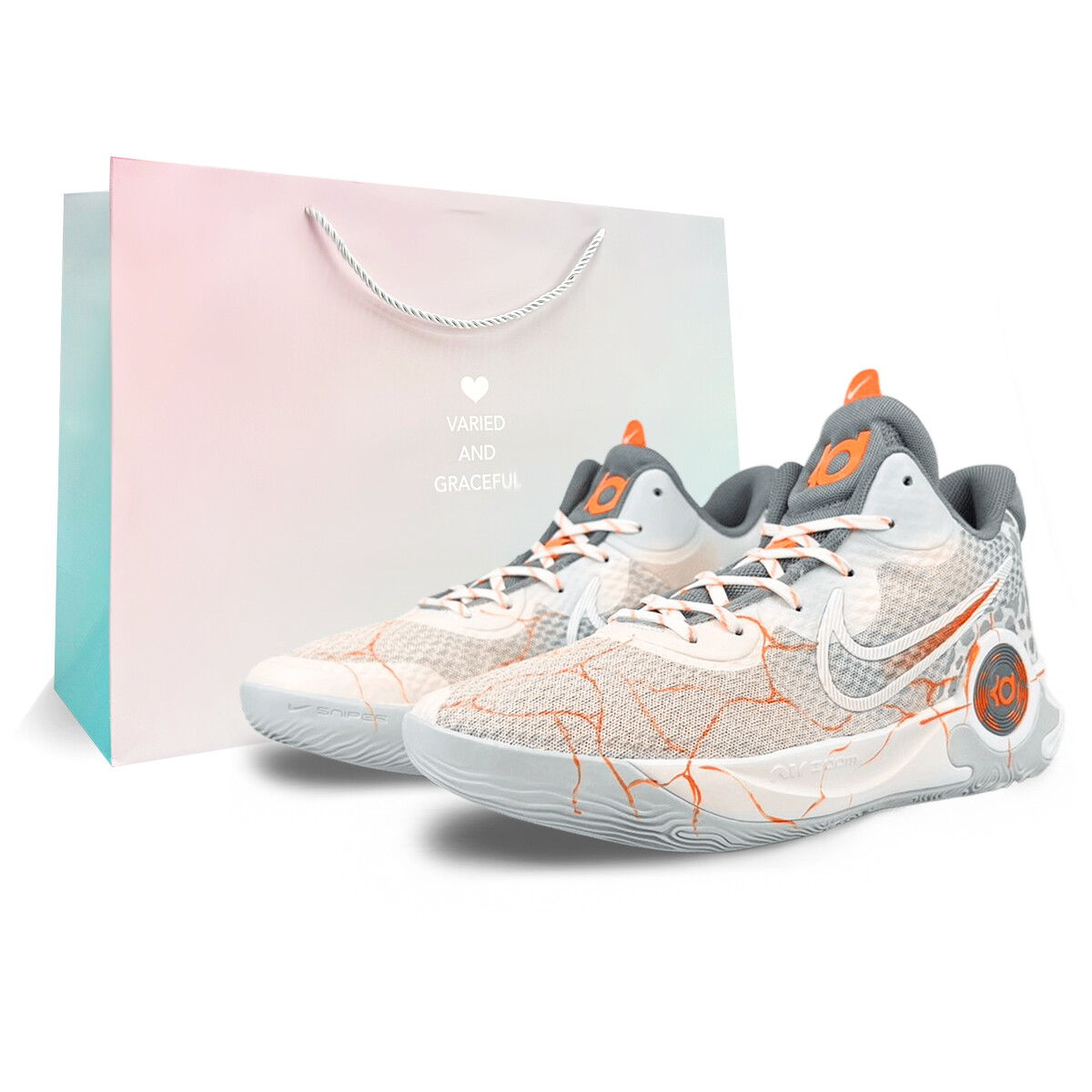 Баскетбольные кроссовки Trey 5 Basketball Shoes Unisex Mid-Top White, Gray, Orange Nike
Баскетбольные кроссовки Trey 5 Basketball Shoes Unisex Mid-Top White, Gray, Orange Nike