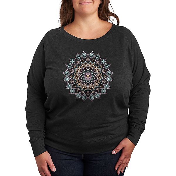 Футболка с длинным рукавом French Terry с пастельным мандала-принтом Plus Size Licensed Character, Heather Charcoal, Черный, Футболка с длинным рукавом French Terry с пастельным мандала-принтом Plus Size Licensed Character, Heather Charcoal
Футболка с длинным рукавом French Terry с пастельным мандала-принтом Plus Size Licensed Character, Heather Charcoal, Черный, Футболка с длинным рукавом French Terry с пастельным мандала-принтом Plus Size Licensed Character, Heather Charcoal