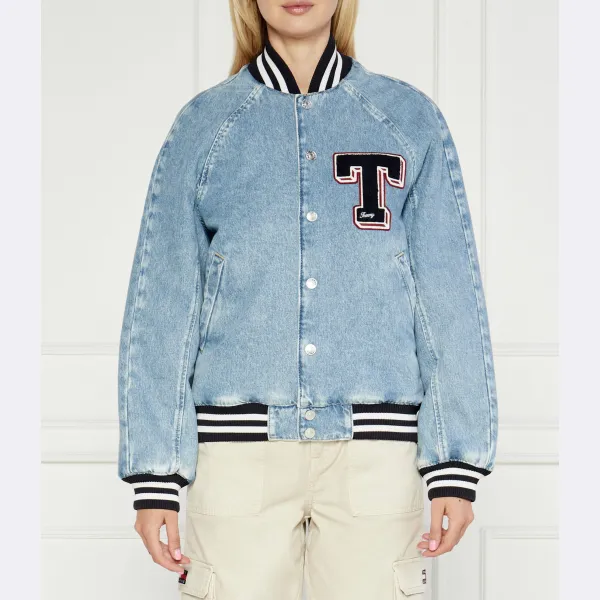 Куртка оверсайз леттерман Tommy Hilfiger, синий
Куртка оверсайз леттерман Tommy Hilfiger, синий