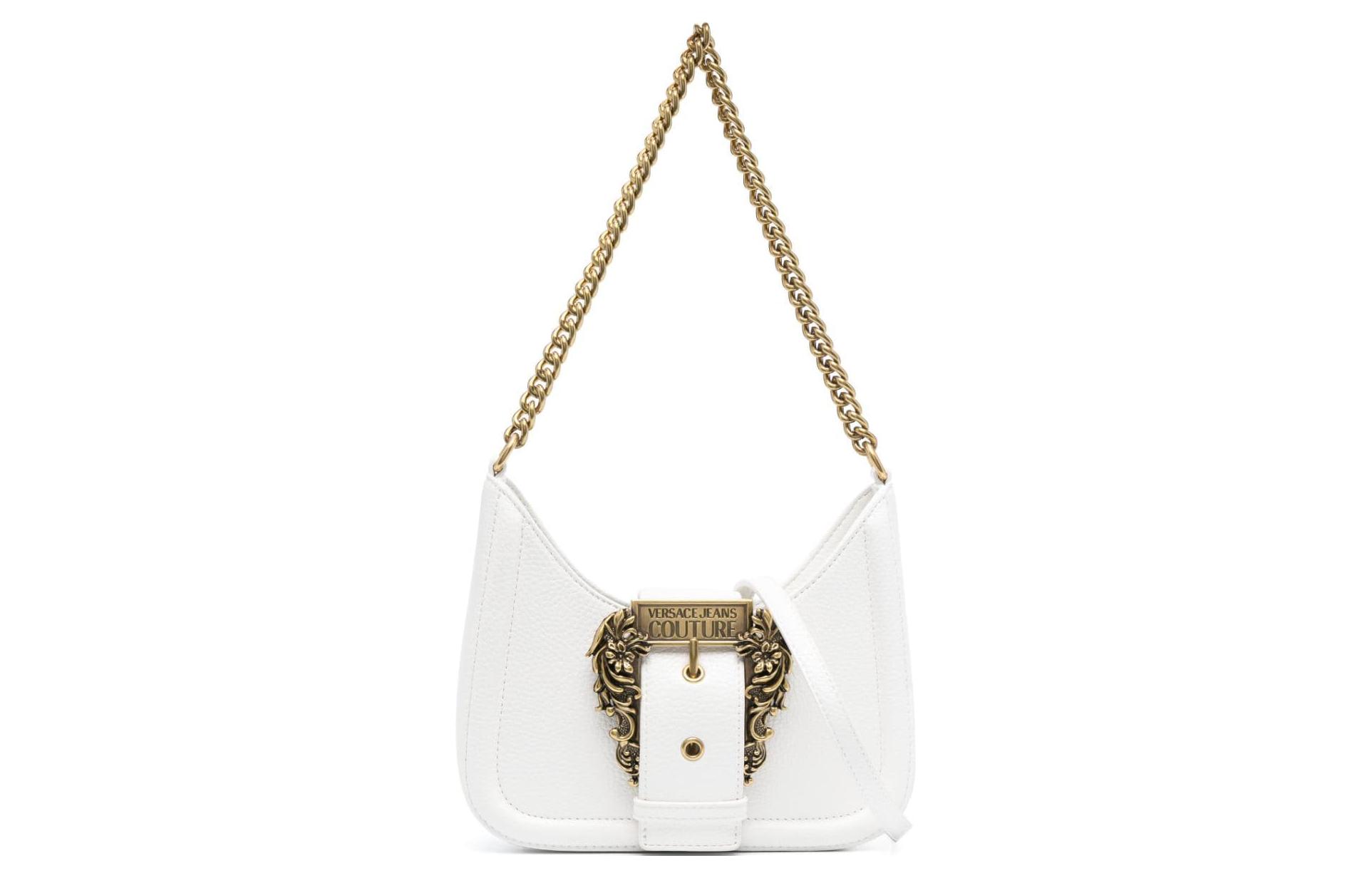 VERSACE JEANS COUTURE Полиуретановая женская сумка через плечо белая
VERSACE JEANS COUTURE Полиуретановая женская сумка через плечо белая