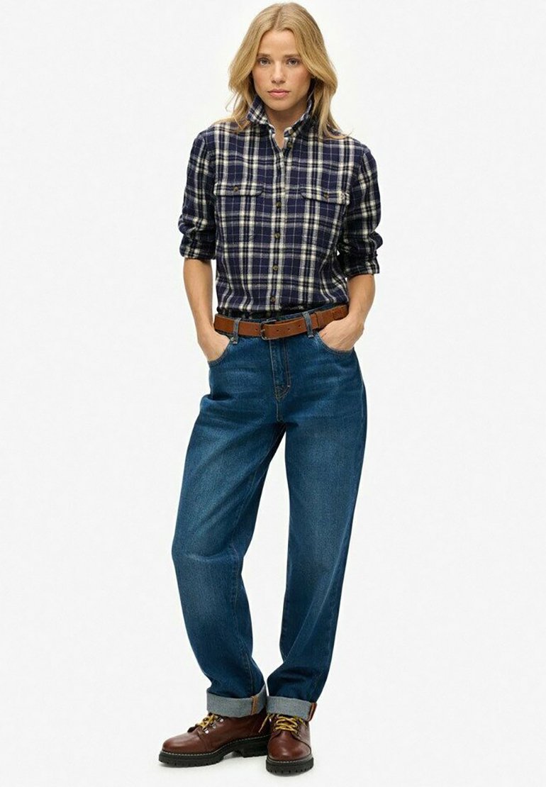 Блуза Superdry & Co Button-down blouse, Navy/Green Check/Blue
Блуза Superdry & Co Button-down blouse, Navy/Green Check/Blue