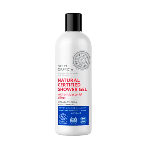 Ультразащитный и свежий дезинфицирующий гель для душа Gel De Ducha Natural Certificado Efecto Higienizante Natura Siberica, 400 ml
Ультразащитный и свежий дезинфицирующий гель для душа Gel De Ducha Natural Certificado Efecto Higienizante Natura Siberica, 400 ml