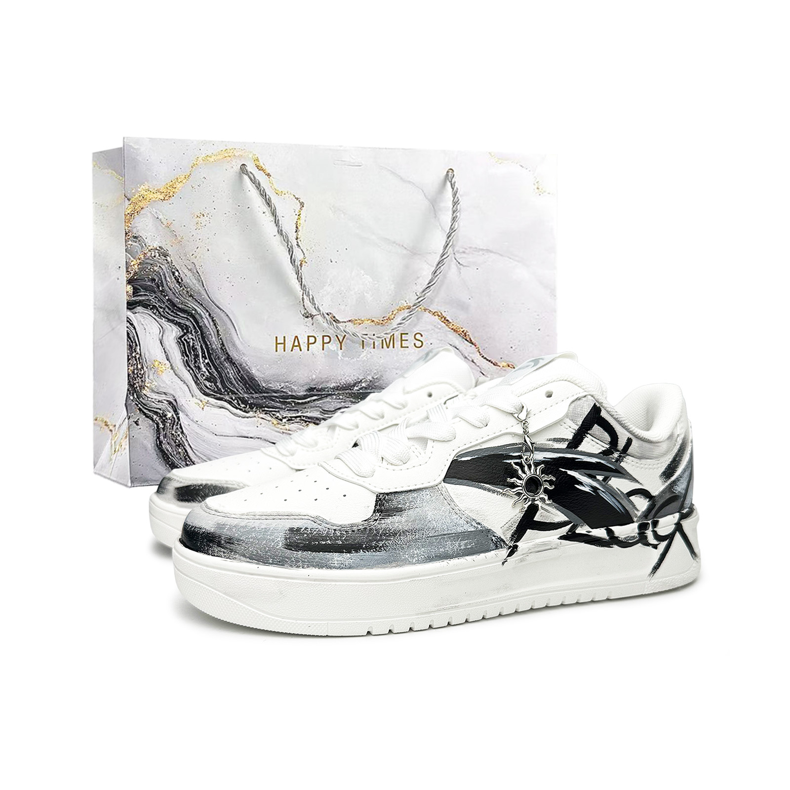 Расслабленные нескользящие и дышащие низкие кроссовки для скейтбординга unisex ANTA, черный
Расслабленные нескользящие и дышащие низкие кроссовки для скейтбординга unisex ANTA, черный