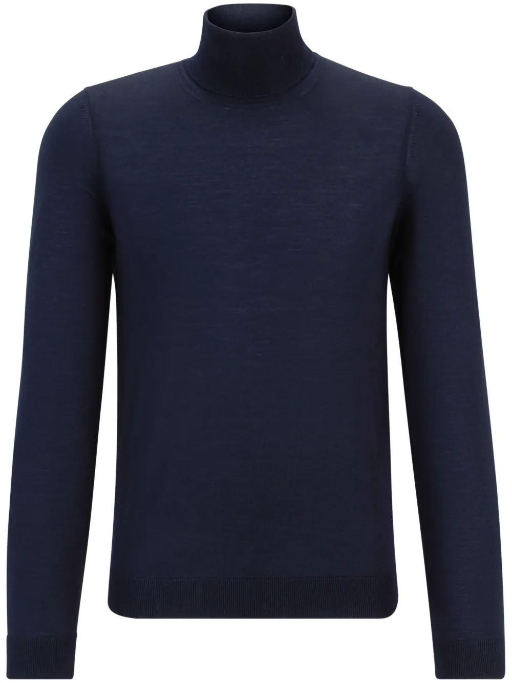 Свитер с высоким воротником BOSS, синий
Свитер с высоким воротником BOSS, синий