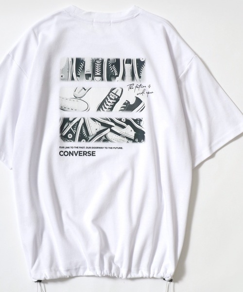 Футболка с коротким рукавом, увеличенным логотипом на спине, принтом и шнуровкой по низу CONVERSE, белый
Футболка с коротким рукавом, увеличенным логотипом на спине, принтом и шнуровкой по низу CONVERSE, белый