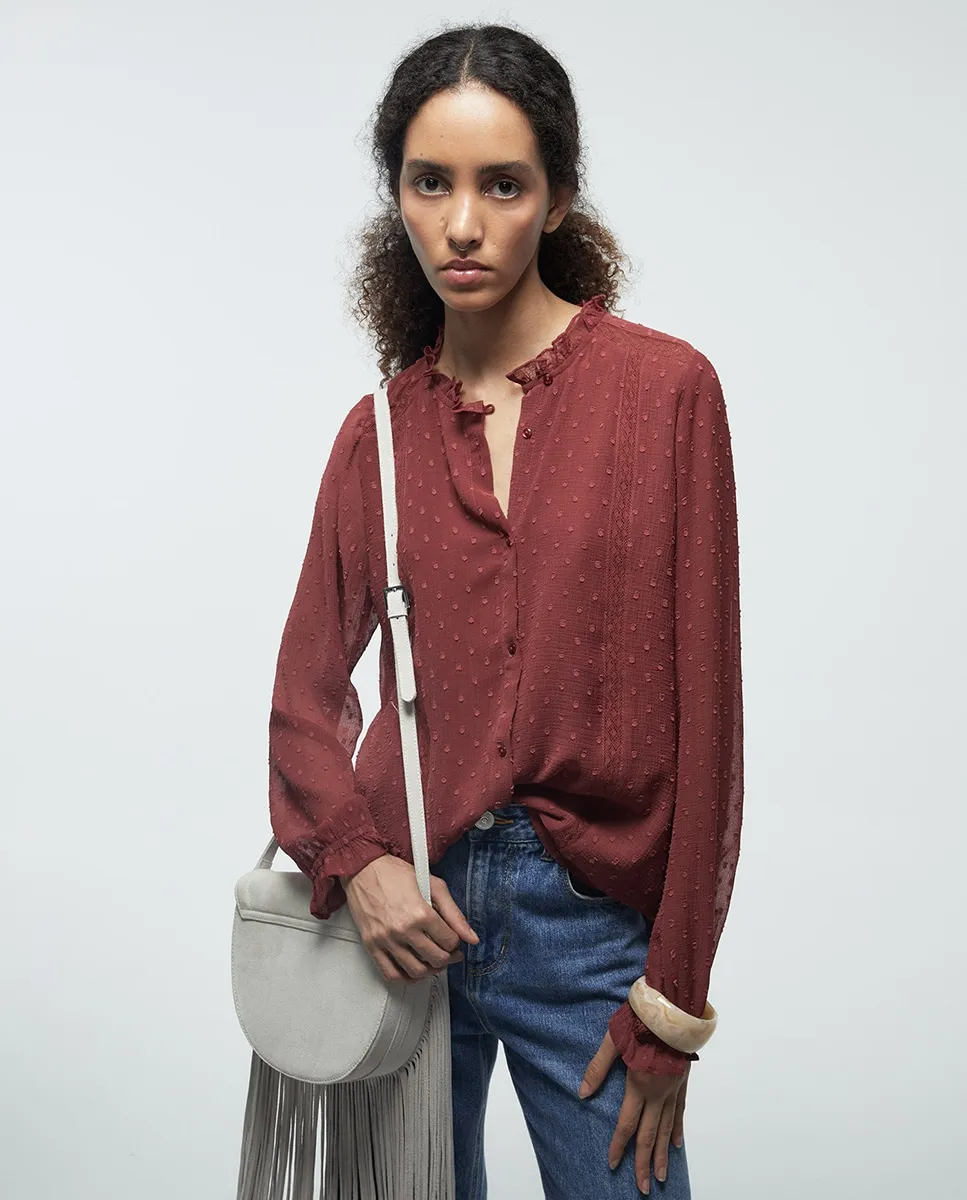 Блузка с плиссировкой и лентами Sfera, розовый
Блузка с плиссировкой и лентами Sfera, розовый