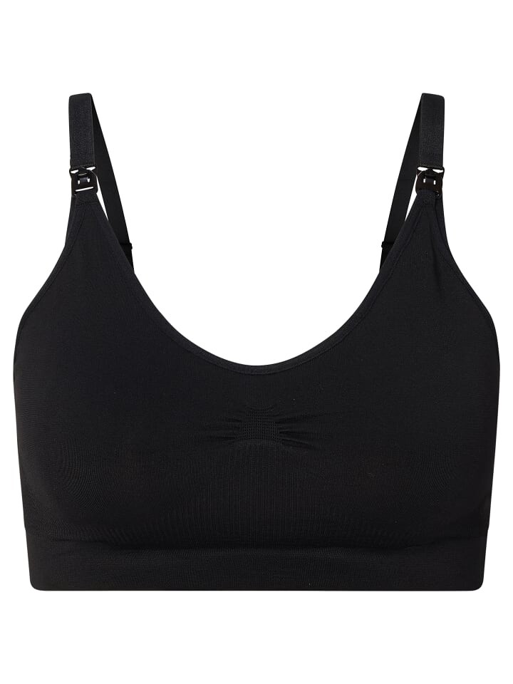 Бюстгальтер для кормления Noppies, черный
Бюстгальтер для кормления Noppies, черный