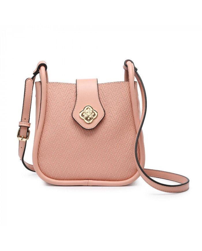 Сумка через плечо в форме цветка с клапаном на поворотной застежке JFY, розовый
Сумка через плечо в форме цветка с клапаном на поворотной застежке JFY, розовый