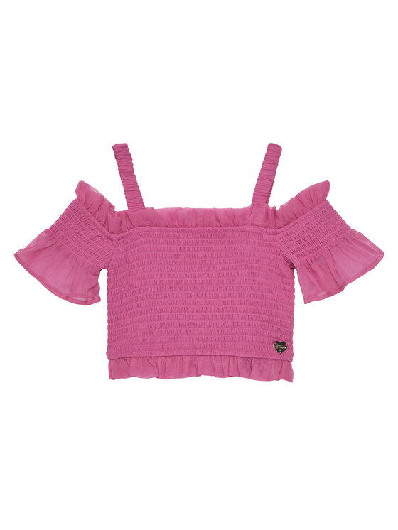 Блузка обычного кроя J5GH02 WA2T0 Guess, розовый
Блузка обычного кроя J5GH02 WA2T0 Guess, розовый