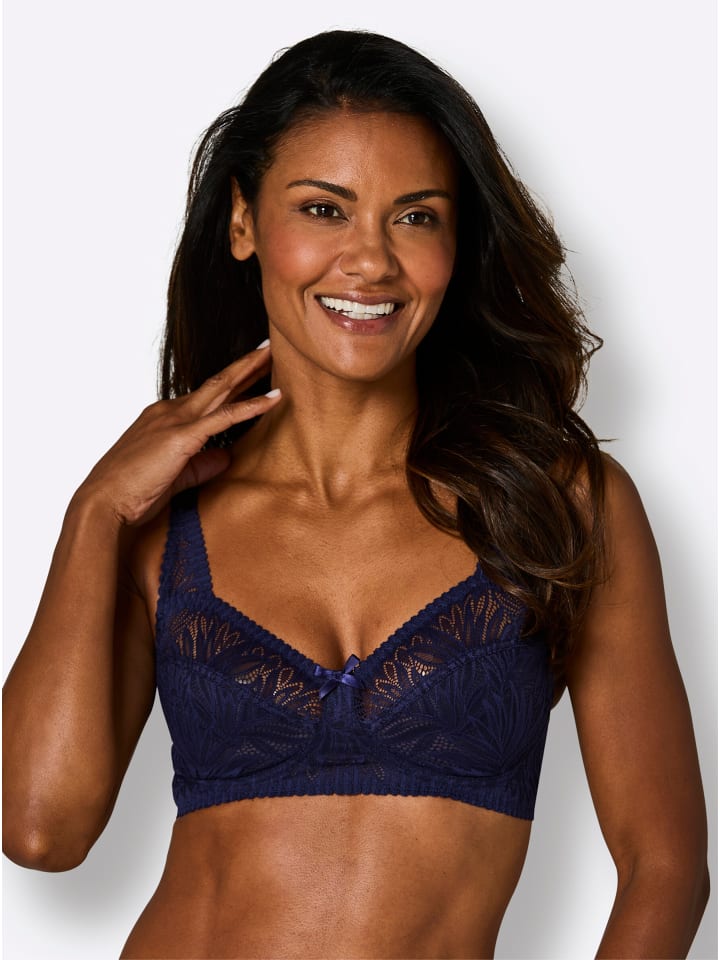 Бюстгальтер без косточек темно-синего цвета WITT WEIDEN
Бюстгальтер без косточек темно-синего цвета WITT WEIDEN