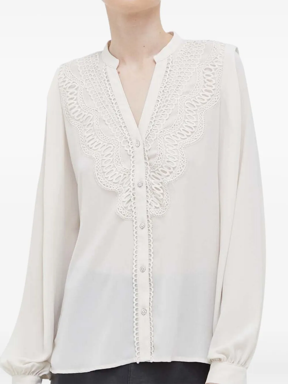 Блузка с кружевом Bruuns Bazaar, нейтральный
Блузка с кружевом Bruuns Bazaar, нейтральный