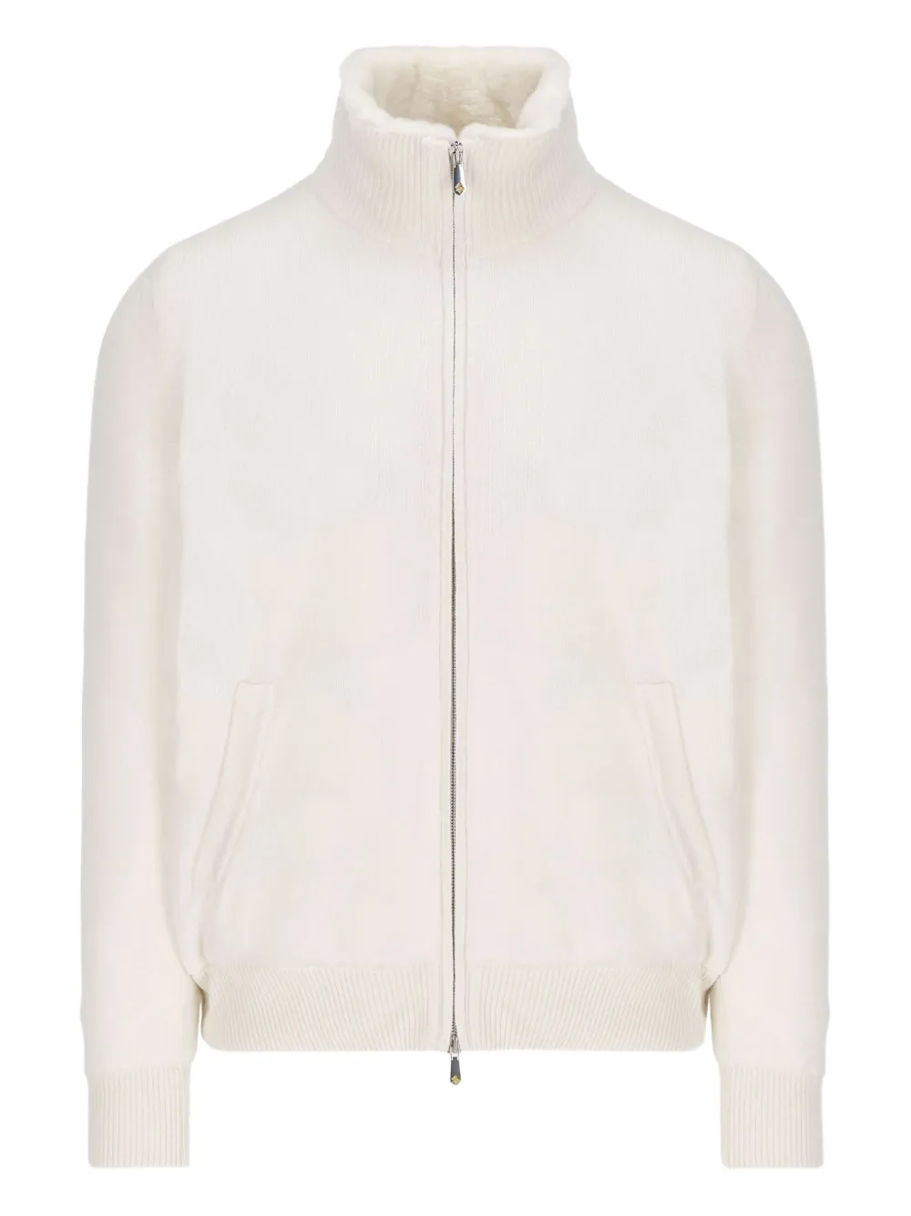 Жакет из чистой шерсти с высоким воротником Svevo, нейтральный
Жакет из чистой шерсти с высоким воротником Svevo, нейтральный