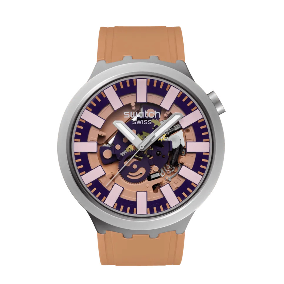 Часы Swatch TERRACOTTA TIDE бежевого цвета с каучуковым ремешком, оранжевый
Часы Swatch TERRACOTTA TIDE бежевого цвета с каучуковым ремешком, оранжевый