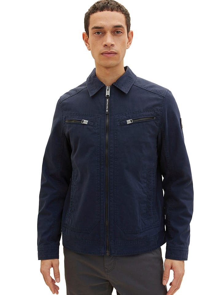 Tom Tailor Рубашка-пиджак темно-синего цвета
Tom Tailor Рубашка-пиджак темно-синего цвета