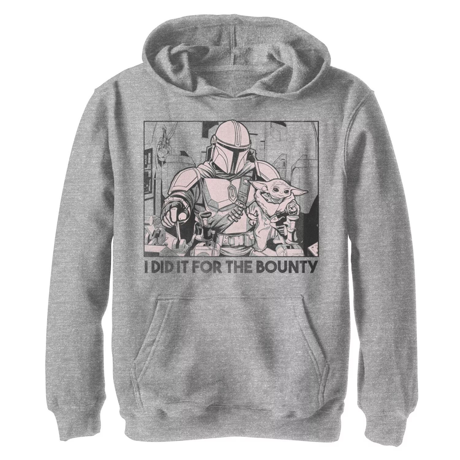 Толстовка с надписью «Звездные войны: Мандалорец сделал это ради награды» для мальчиков 8–20 лет Star Wars
Толстовка с надписью «Звездные войны: Мандалорец сделал это ради награды» для мальчиков 8–20 лет Star Wars