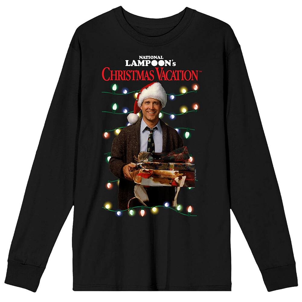 Футболка с длинными рукавами и национальными пасквильами для юниоров, рождественские каникулы, рождественские подарки Licensed Character, черный
Футболка с длинными рукавами и национальными пасквильами для юниоров, рождественские каникулы, рождественские подарки Licensed Character, черный