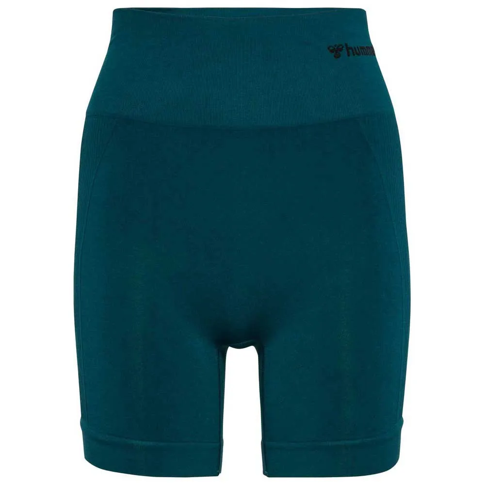 Леггинсы Hummel TIF seamless short, синий 
Леггинсы Hummel TIF seamless short, синий