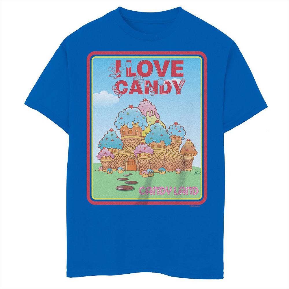 Футболка Candy Land с рисунком «I Love Candy Castle» для мальчиков 8–20 лет Licensed Character, цвет Royal 
Футболка Candy Land с рисунком «I Love Candy Castle» для мальчиков 8–20 лет Licensed Character, цвет Royal