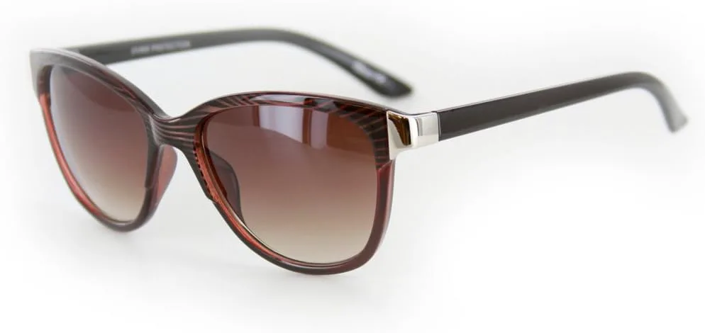 Винтажные солнцезащитные очки-вайфареры "Верона" с модными полосками - 100% защита от УФ-излучения Big Planet Sunglasses, Brown/Black Stripe W/ Amber Lens
Винтажные солнцезащитные очки-вайфареры "Верона" с модными полосками - 100% защита от УФ-излучения Big Planet Sunglasses, Brown/Black Stripe W/ Amber Lens