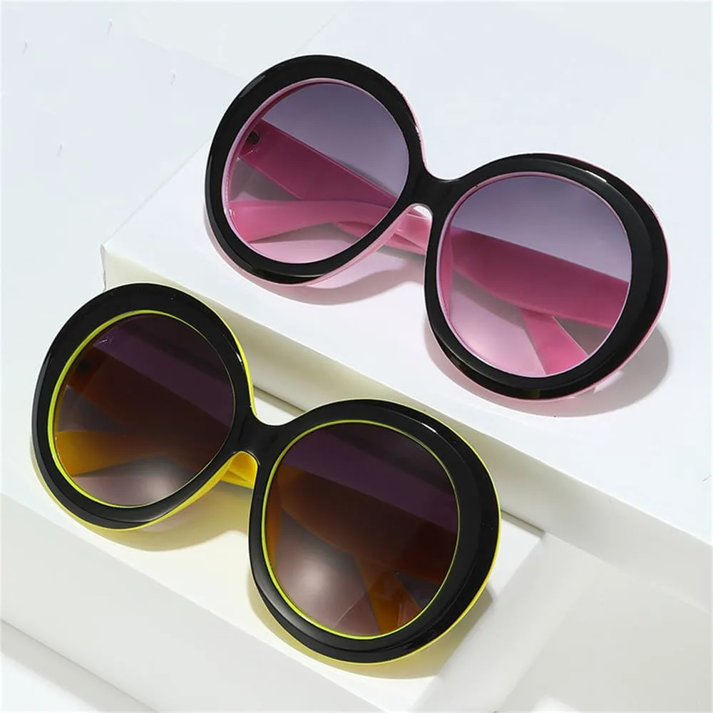 Круглые солнцезащитные очки для женщин и мужчин в винтажном стиле с градиентными линзами и поликарбонатной оправой, защита от ультрафиолета UV400 HCPIHF, C2
Круглые солнцезащитные очки для женщин и мужчин в винтажном стиле с градиентными линзами и поликарбонатной оправой, защита от ультрафиолета UV400 HCPIHF, C2