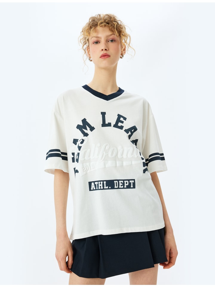 Футболка KOTON, экрю
Футболка KOTON, экрю