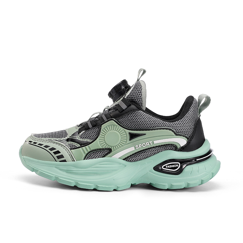 Детские противоскользящие износостойкие дышащие легкие амортизирующие повседневные кроссовки Kids' Izumi Chiryū, зеленый
Детские противоскользящие износостойкие дышащие легкие амортизирующие повседневные кроссовки Kids' Izumi Chiryū, зеленый