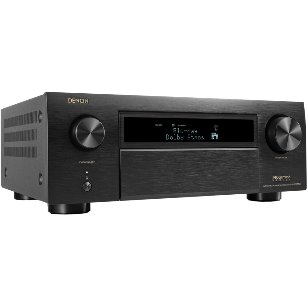 Denon AVR-X6800H 11.4-канальный сетевой A/V-ресивер
Denon AVR-X6800H 11.4-канальный сетевой A/V-ресивер