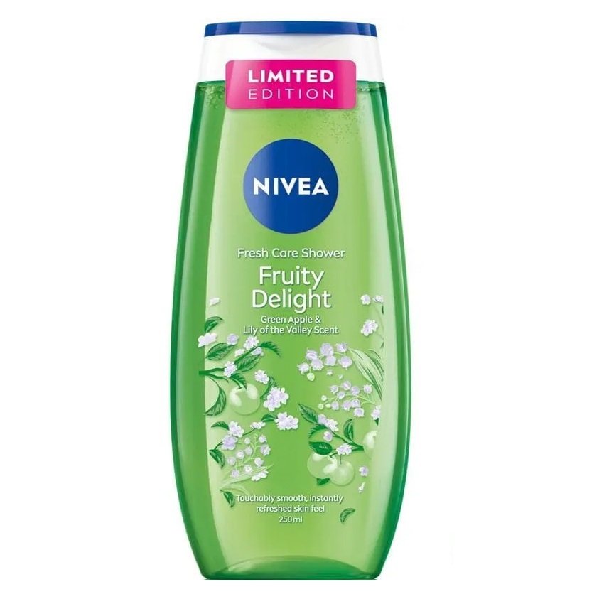 Nivea, гель для душа Fruity Delight, 250 мл
Nivea, гель для душа Fruity Delight, 250 мл