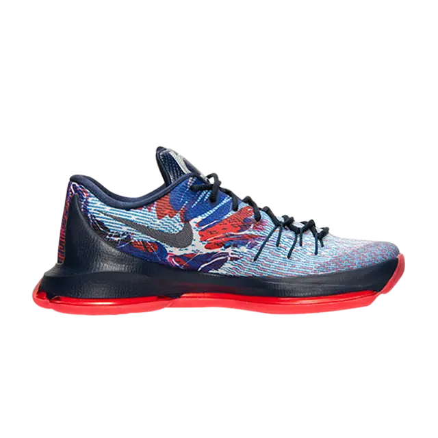 Кроссовки Nike KD 8 'Independence Day', белый
Кроссовки Nike KD 8 'Independence Day', белый