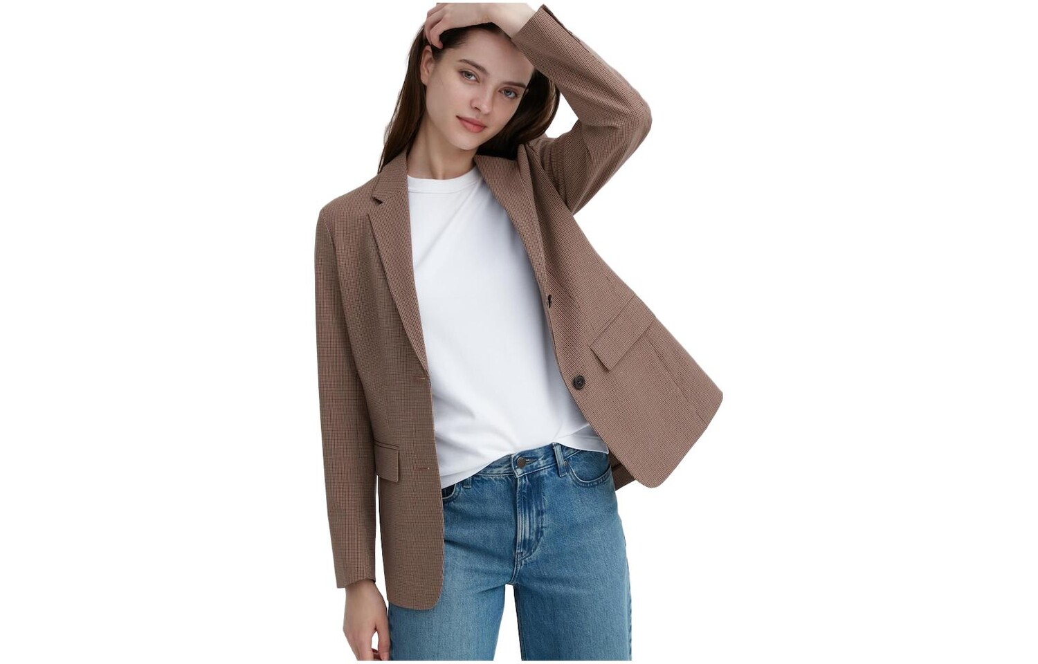 Женский деловой костюм UNIQLO, цвет Camel
Женский деловой костюм UNIQLO, цвет Camel