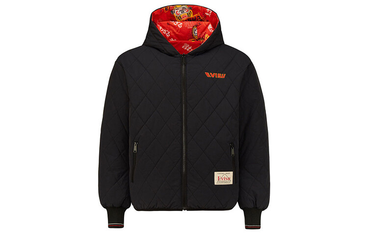 Пуховик унисекс Evisu, черный
Пуховик унисекс Evisu, черный